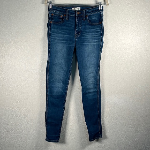 Madewell Denim - Madewell 9” high-rise skinny jeans size 28